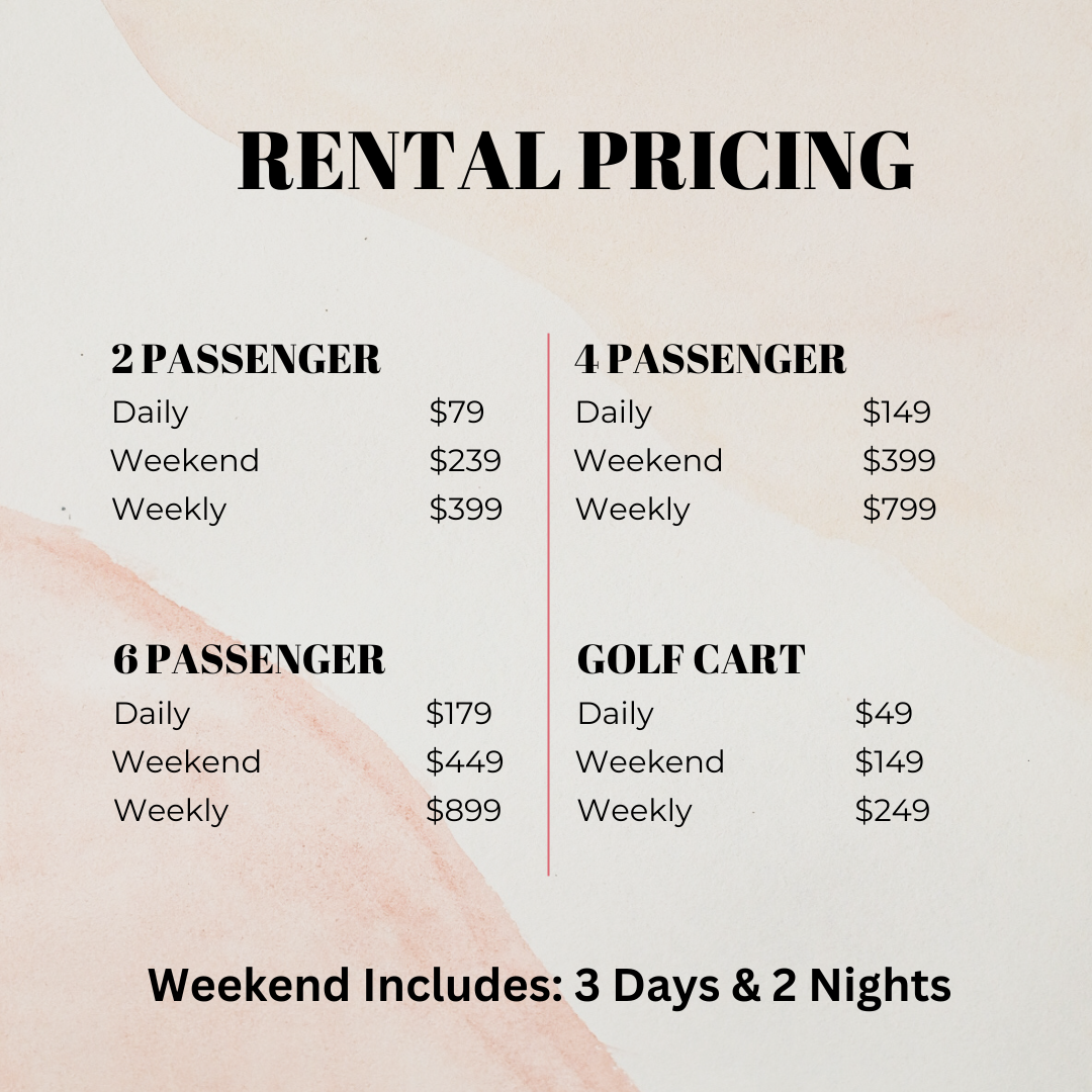 Golf Cart & LSV Rentals KRW Electric Vehicle & Cart Sales Eastern